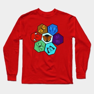 butterfly Long Sleeve T-Shirt